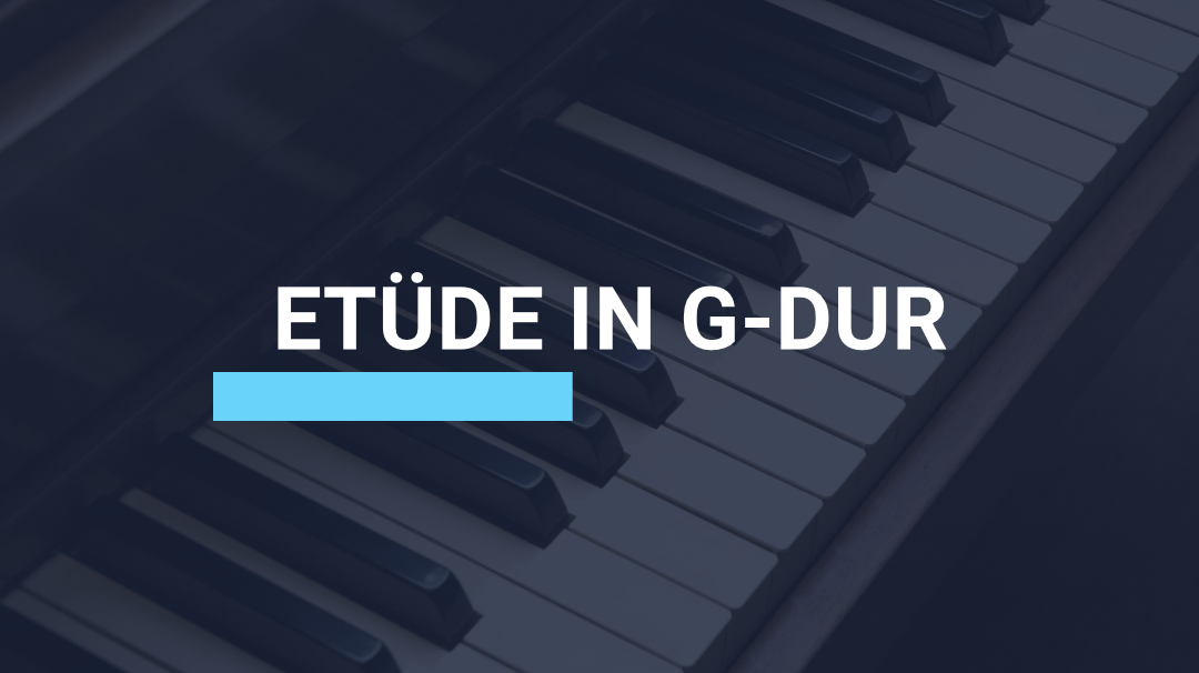Etüde in G-Dur / Krentzlin