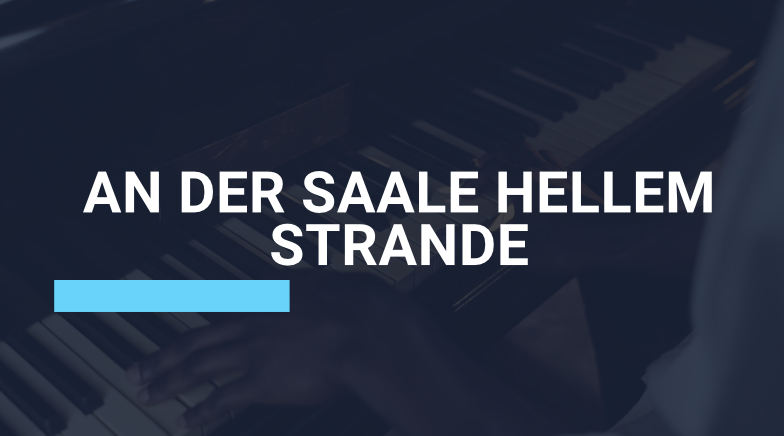 An der Saale hellem Strande (Fesca/Kugler)